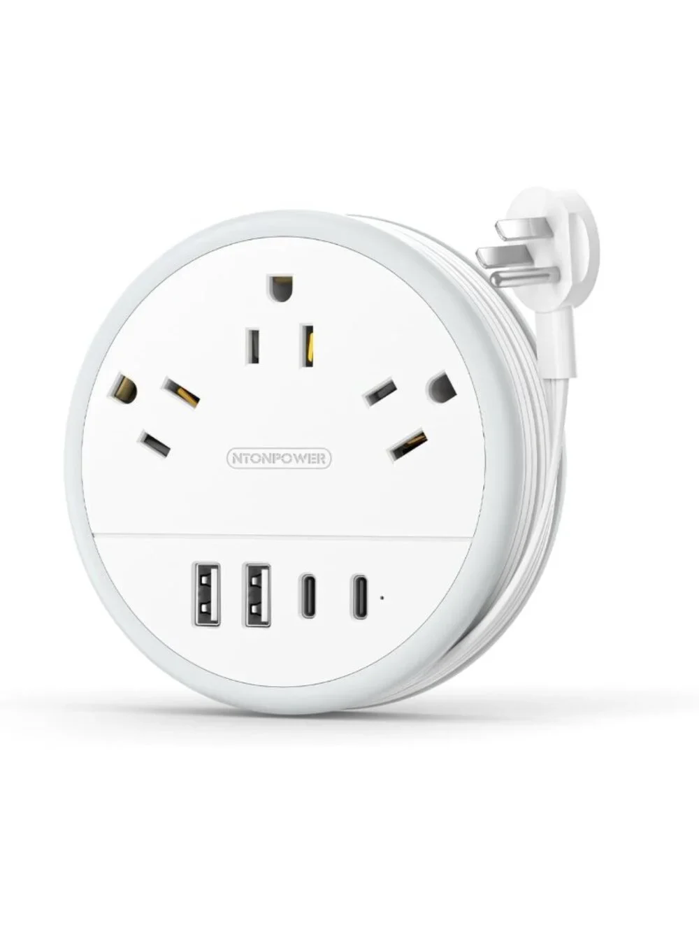 Compact Travel Power Strip - Essential for Cruises & Adventures, 2026 Ready!